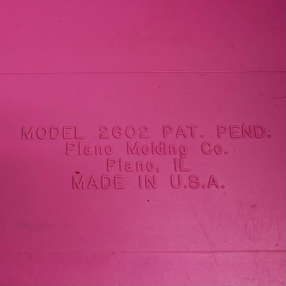 Caboodles Makeup Case Box Kit Purple Pink Crafts Organizer Storage Vintage USA - Picture 7 of 9